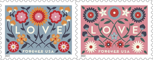 2022 Love Forever Postage Stamp
