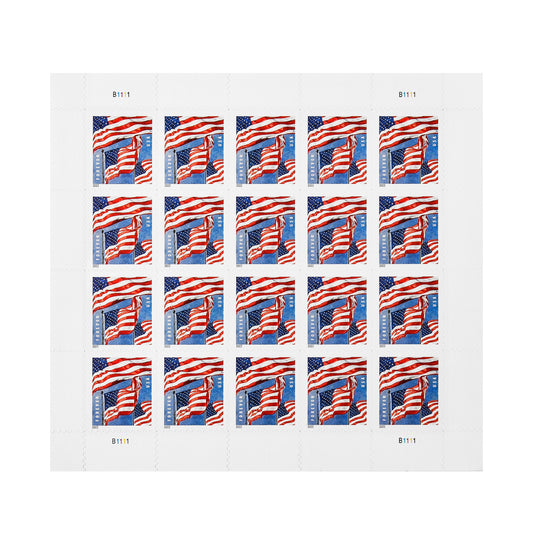 2022 US flag forever postage stamps