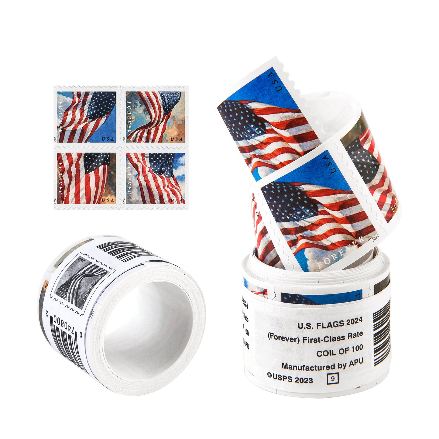2024 US Flag Forever Postage Stamp
