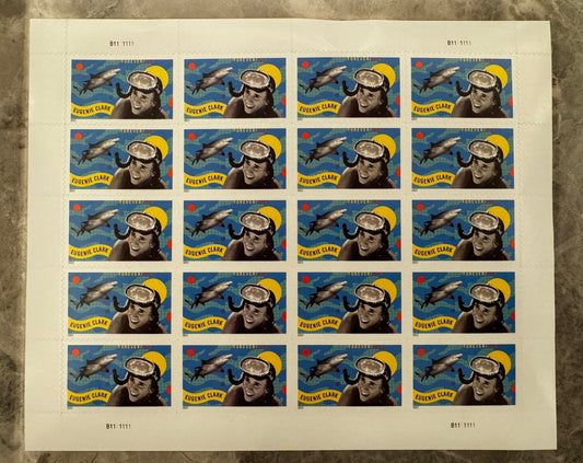 Aquatic Scholar Eugenie Clark Forever Postage Stamps