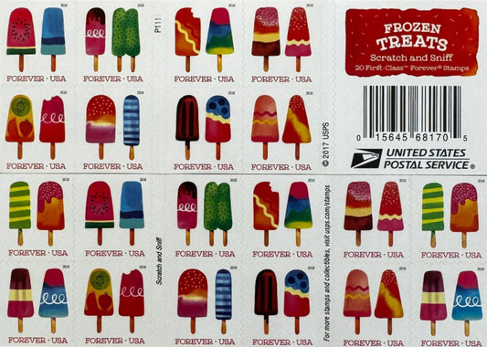 Frozen Treats Forever Stamps