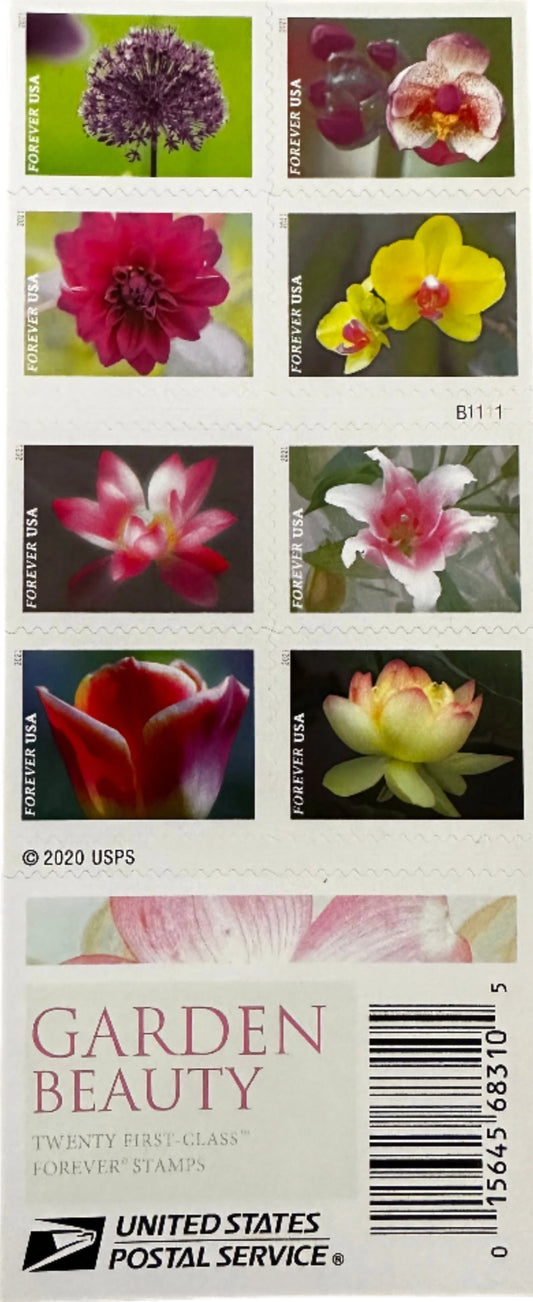Garden Beauty Forever Postage Stamps