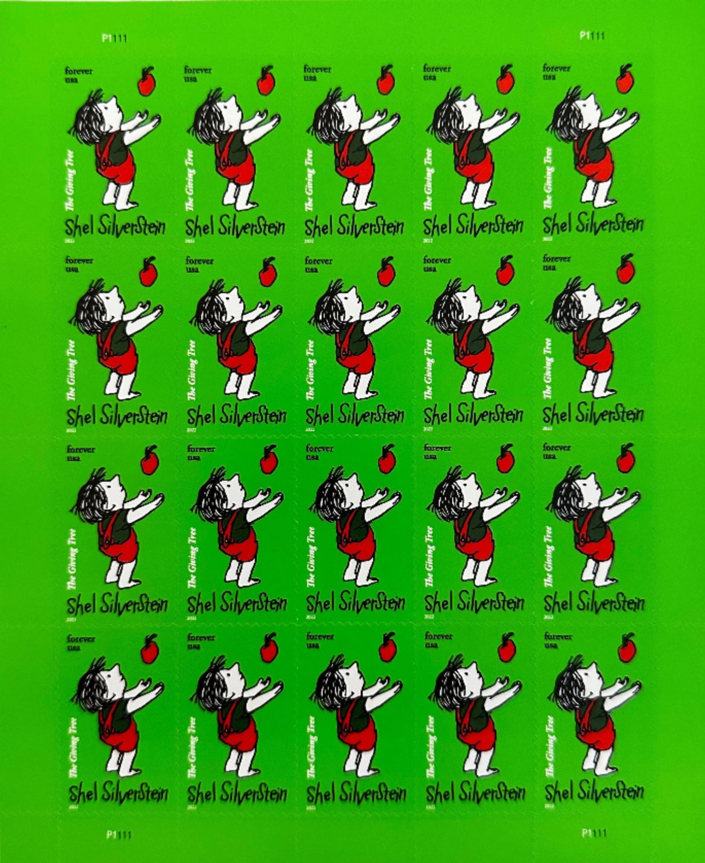 Shel Silverstein Forever Stamps