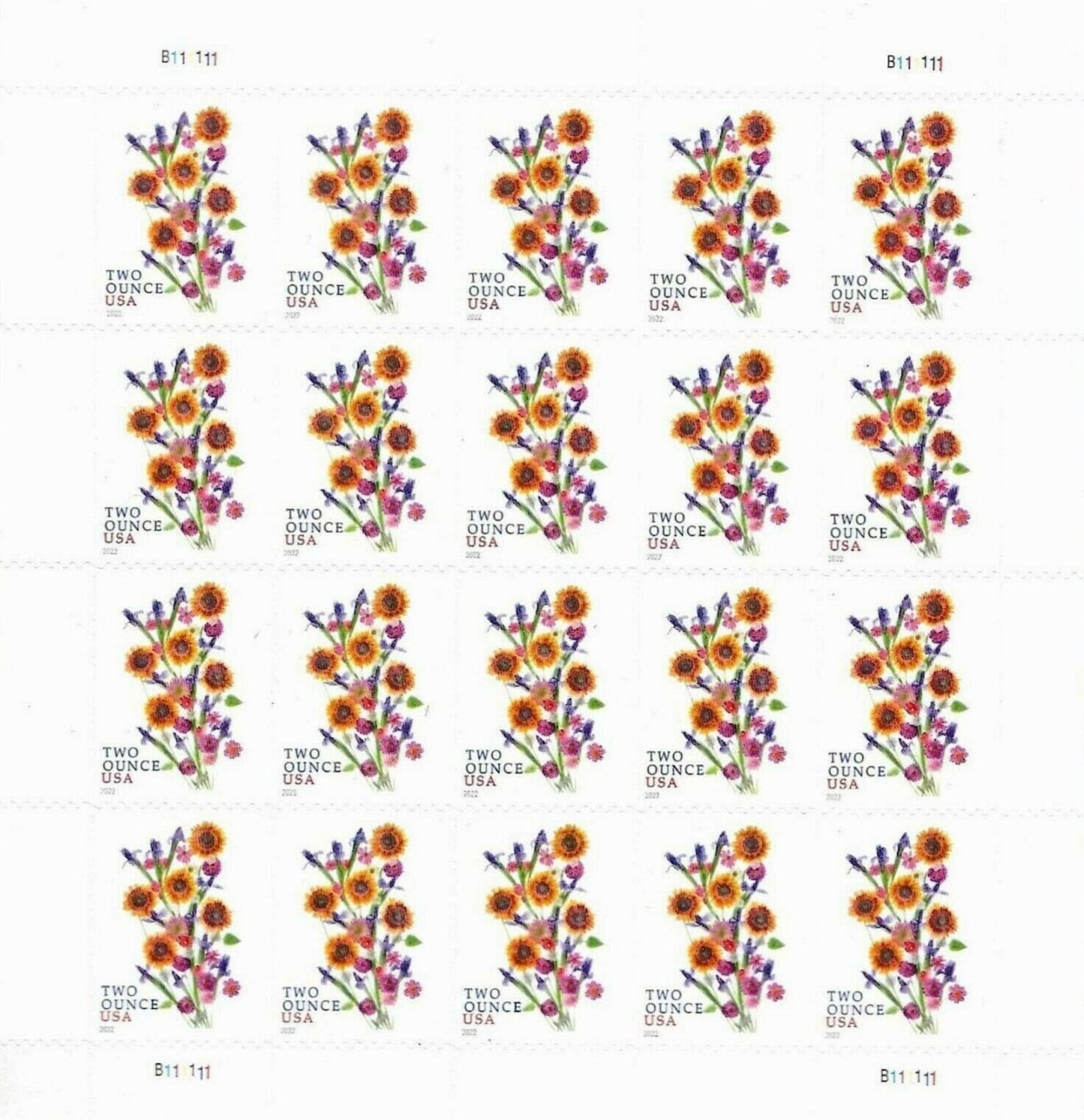 Sunflower 2 ounce forever stamps