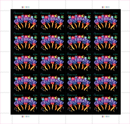 celebrate Forever Stamps