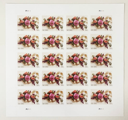 Garden Corsage Two Ounce Forever Postage Stamps