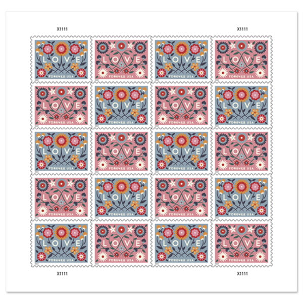 2022 Love Forever Postage Stamps