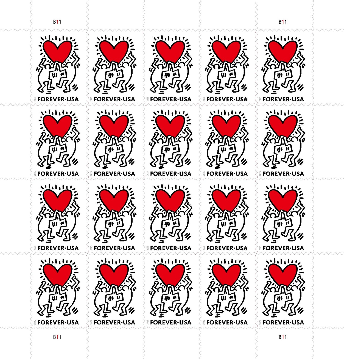 2025 Forever Love Stamps