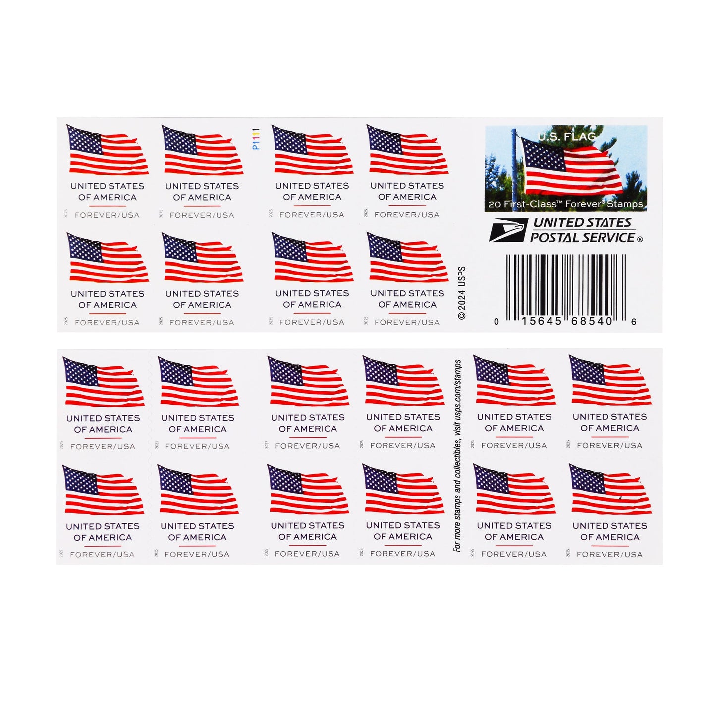 2025 US Flag Stamps