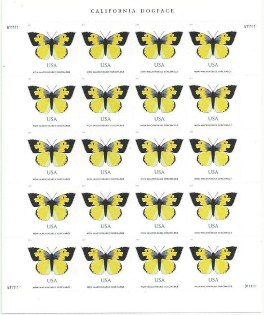 California Dogface Butterfly Forever Postage Stamps