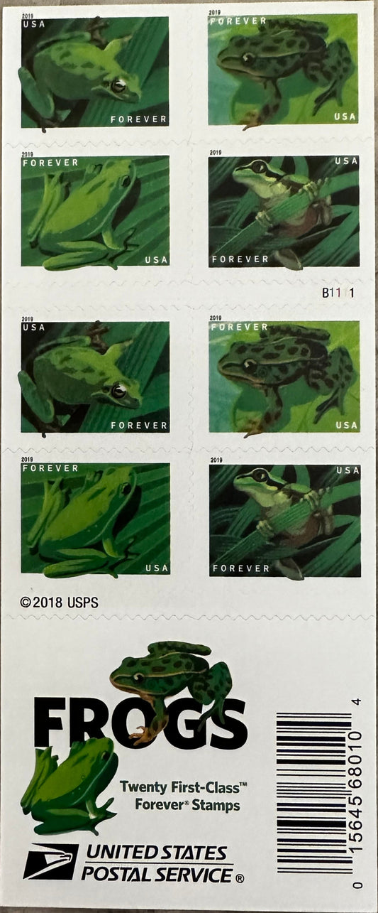 Frog forever stamps