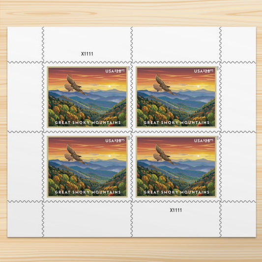 2023 USPS Great Smoky Mountains Priority Stamp