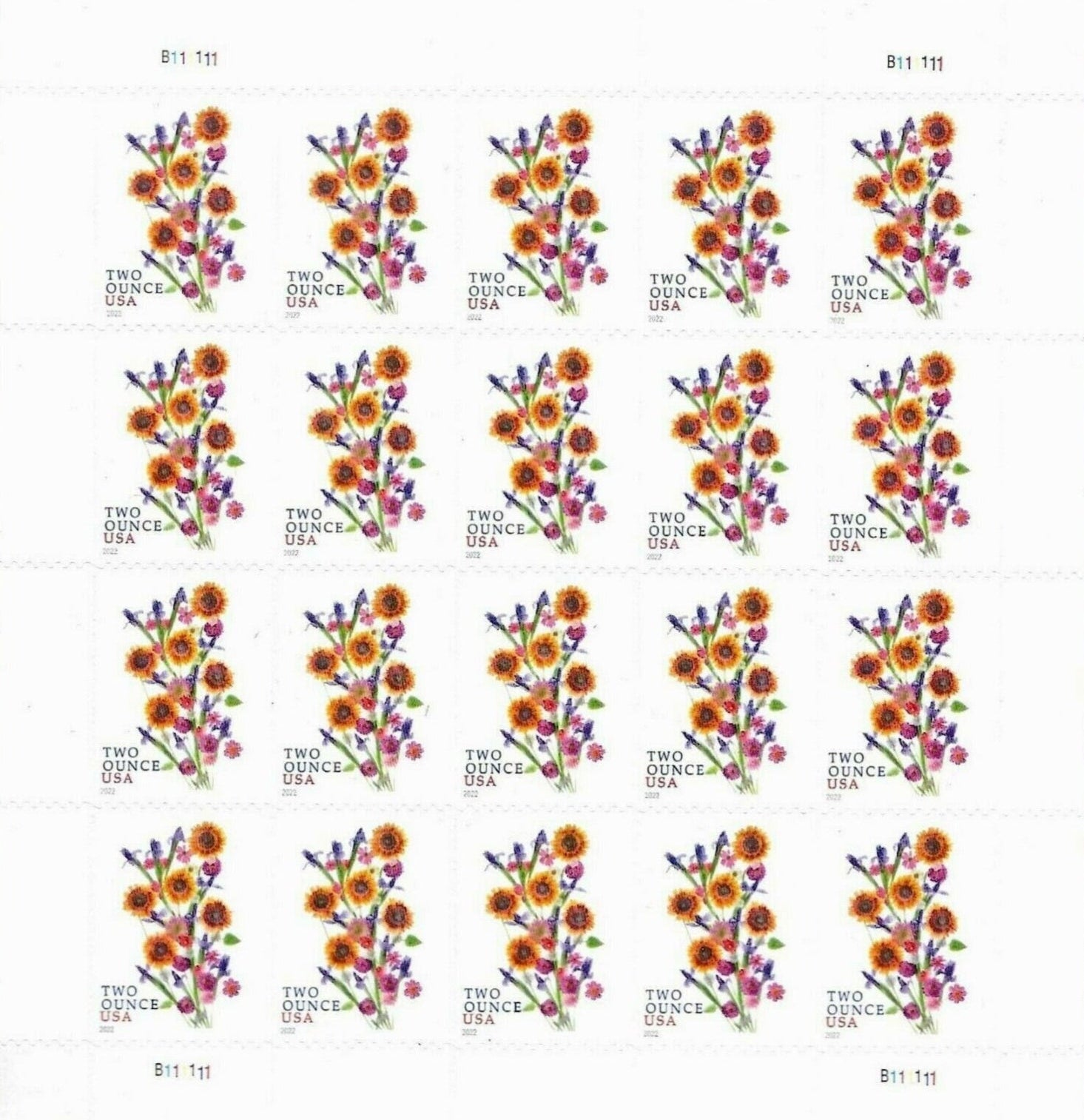 Sunflower 2 ounce forever stamps