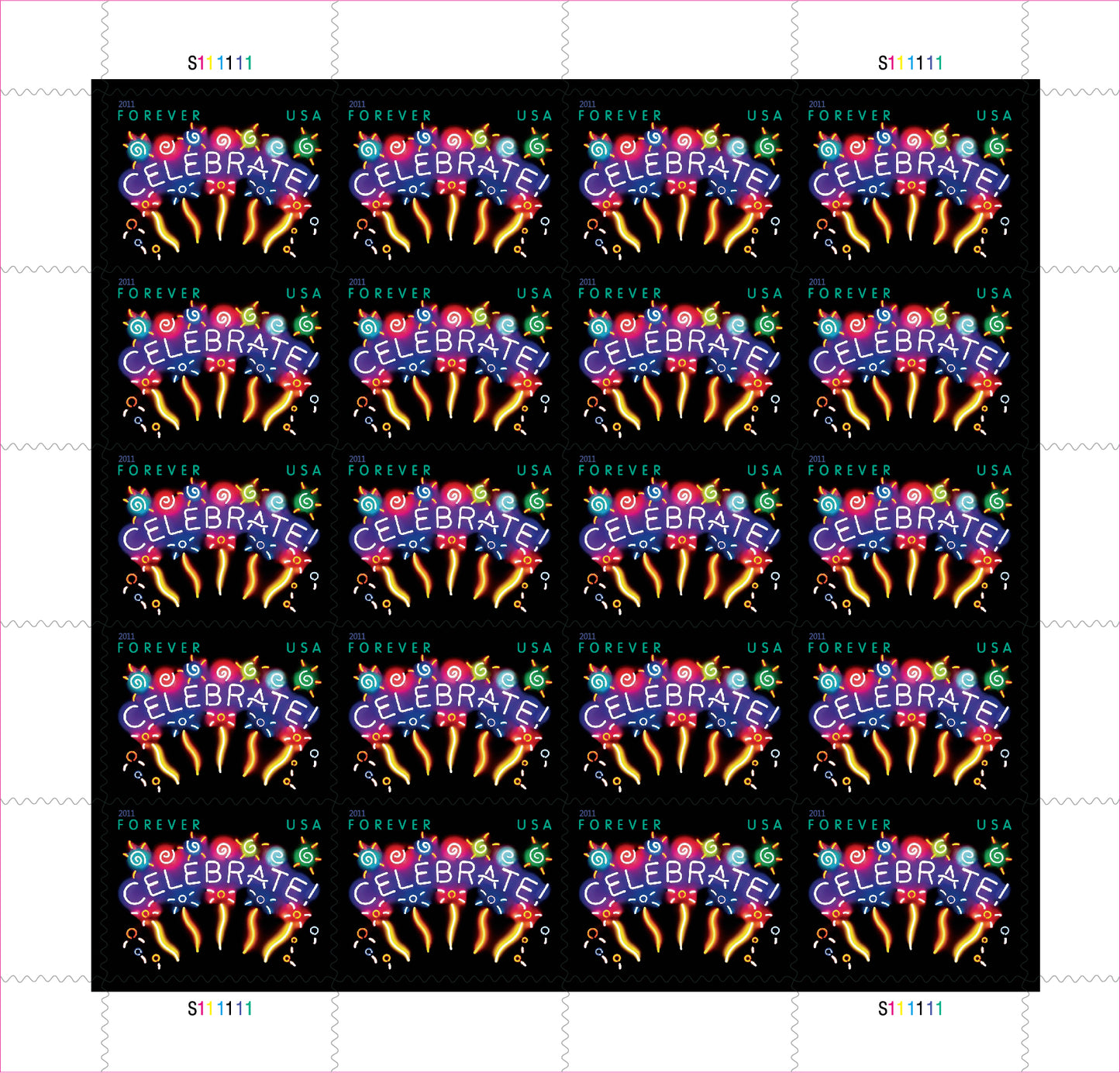 celebrate Forever Stamps