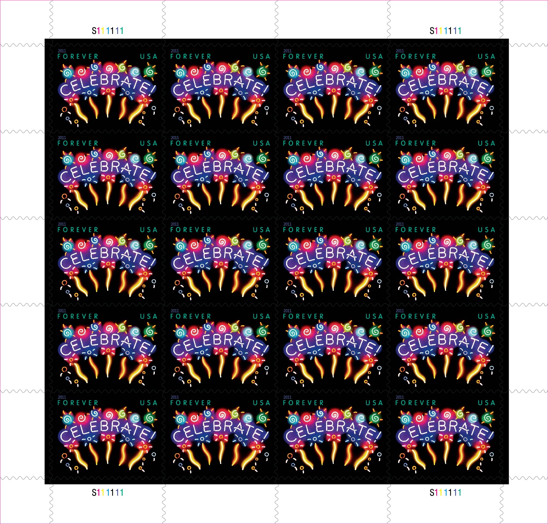 celebrate Forever Stamps